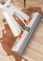 Mopa De Tela Plegable Para Limpieza Del Hogar Con Cabezal De Algodón Recambiable Y Mango Telescopio Eco-amigable - details 4