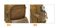Mochara de camuflaje, Bolsa de senderismo, mochila de equipamiento de Ocio Repelente al agua para Aventuras al Aire Libre - details 6
