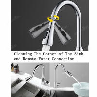 Filtro De Grifo De Cocina Rotativo 1080° Adaptador Antisalpicaduras Multifuncional Para Lavabo Aerator De Grifo De Cocina - details 10