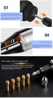 Mini Mezcladora Eléctrica 13W 220V/110V Herramienta De Grabado Rotatoria Micro Máquina De Perforación Herramienta De Taladro Eléctrico Kit De Taladro Manual Para DIY En El Hogar - details 3