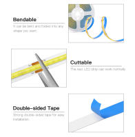 Luces LED COB USB 5V Para Maquillaje Con Dimmer Táctil De Vidrio Transparente Iluminación Para Espejo De Vestíbulo Y Mesa De Vestir DIY - details 2