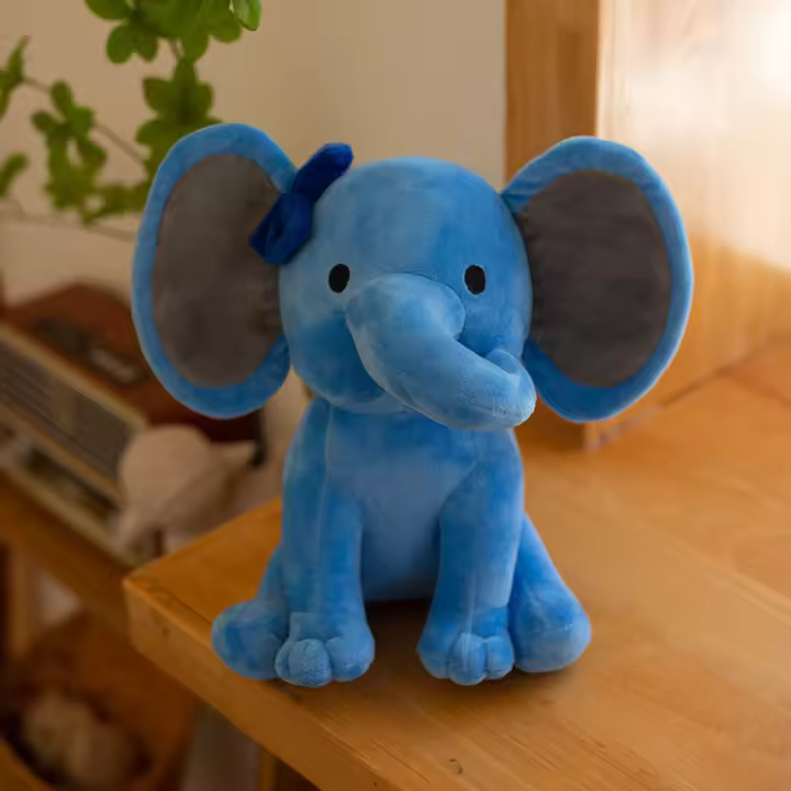 Elefante de felpa Animal - 25cm lindo juguete de felpa, perfecto para bebé, niños, niñas regalo de peluche - 1