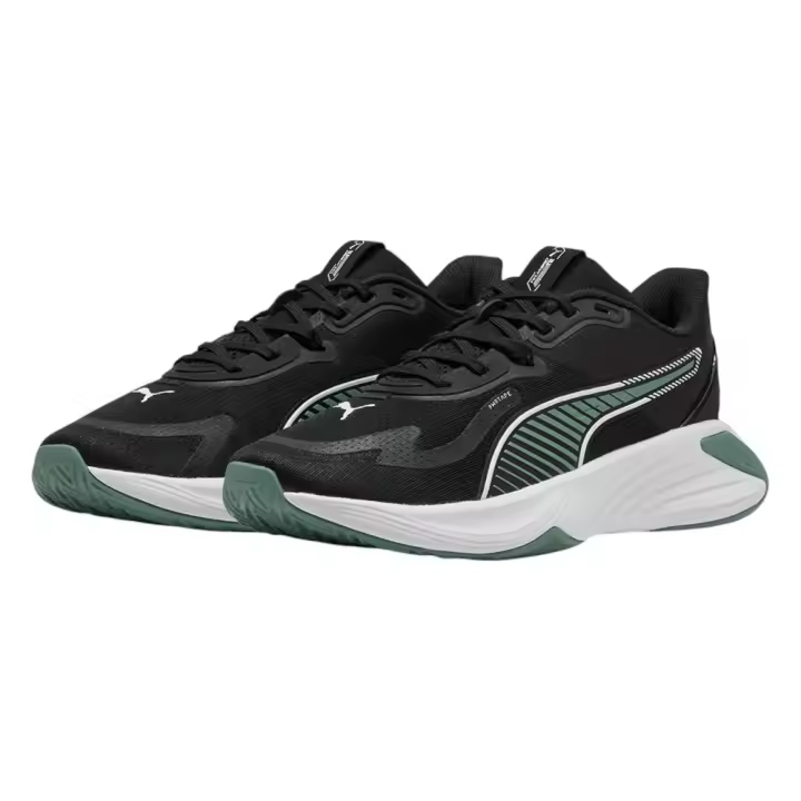 Zapatillas Puma Pwr Hybrid Tr Negro Verde Luna 310282-04 Training Hombre - 1