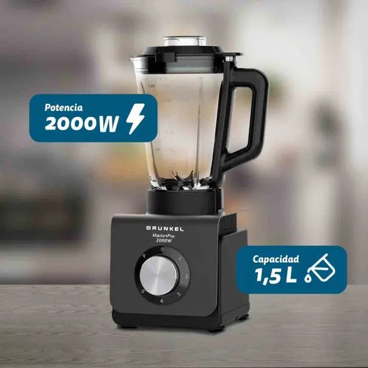 Batidora de Vaso BAT-2000MASTERPRO - Con  2000W y Jarra de 1,5L - 1