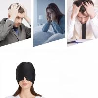 Gorro PARA EL aliviar el cuello de cabeza y la migraña, mascarilla para el aliviar el cuello de cabeza, therapy de frío y Calor, mascarilla para los ojos, masajeador de cabeza - details 3