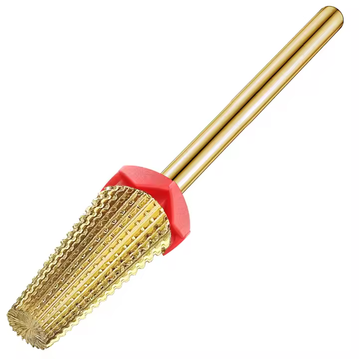 Cabeza De Moldeo Trapecio Y Taperada En Acero De Tungsteno De Alta Calidad Para Manicura Y Pedicura Bit De Taladro De Carburo Para Uñas - 1