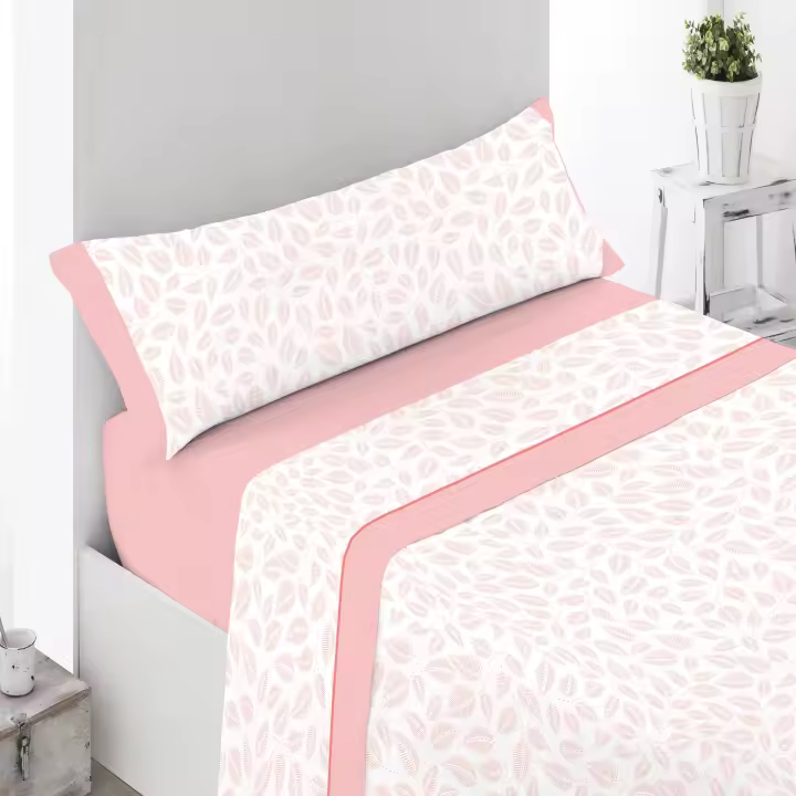 Vivid Torral - Juego De Sábanas Verano 50% Algodón 50% Poliéster Suave Frescas Transpirables Estampadas (3 y 4 piezas) - 1