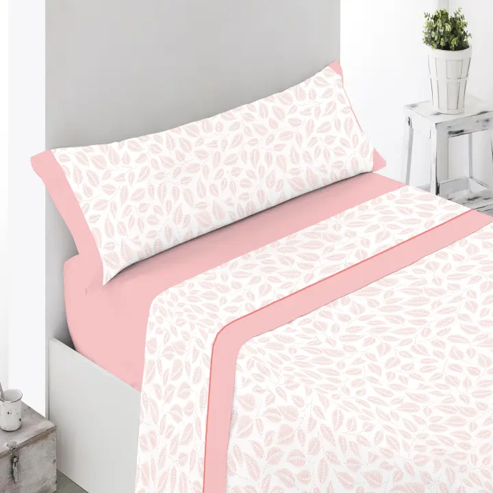 Vivid Torral - Juego De Sábanas Verano 50% Algodón 50% Poliéster Suave Frescas Transpirables Estampadas (3 y 4 piezas) - 1