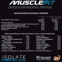 MUSCLEFIT Pack Súper Ahorro Proteína ISO 2kg + Glutamina + BCAA 500g + Creatina Monohidrato 300g - details 1