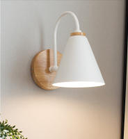 Lámpara De Pared Simple De Aluminio Con Interruptor De Cuerda Negra/Blanca Para Instalación En La Superficie Para Dormitorio Y Sala De Estar Lectura - details 3
