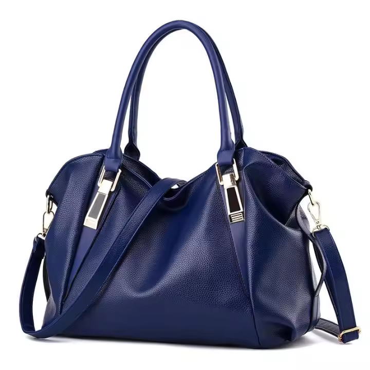 Bolsos de cuero PU cruzados para Mujer, bolsos casuales, Bolso de hombre con ASA superior, bolsos Grandes de diseño, calidad de lujo, Nuevo - 1