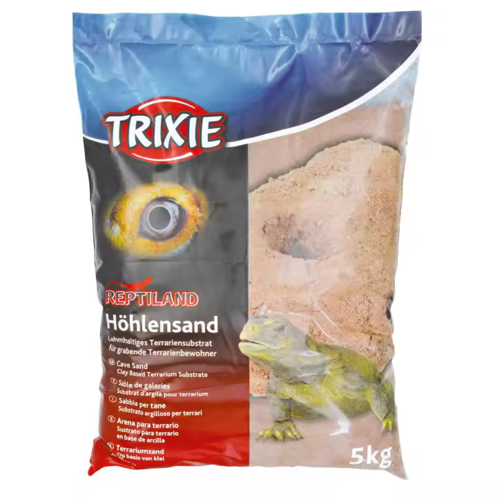TRIXIE Cave sand for terrariums, 5 kg, dark red - 1