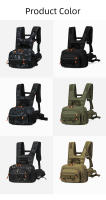 Bolsa De Pecho Táctica Molle Vest Monedero Frontal Para Exteriores Senderismo Escalada Pesca Kit De Reconocimiento Bolsa De Camping Para Hombres - details 11