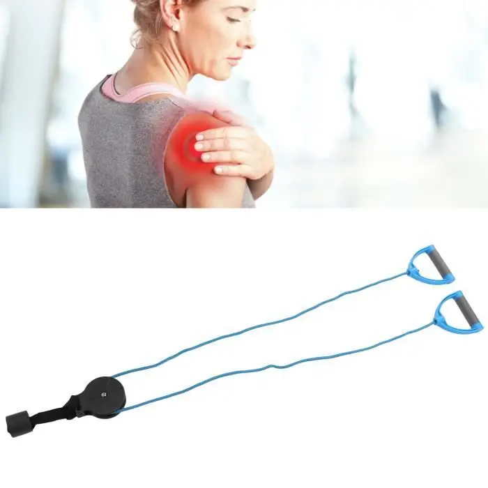 Sistema de poleas para ejercicios de terapia de hombros, equipo de entrenamiento para rehabilitación de brazos sobre la puerta -CHR - 1