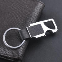 Llavero Multifuncional De Metal Para Hombres Con Abrebotellas Creativo Accesorio De Cinturón Para Coche Llavero De Beer - details 4