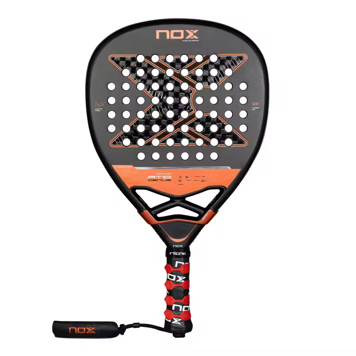 Pala de padel NOX AT10 GENIUS ATTACK 12K BY AGUSTIN TAPIA 2025 - La Nox AT10 Genius Attack 12K by Agustín Tapia 2025 - 1
