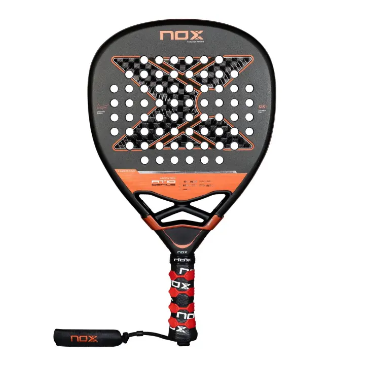 Pala de padel NOX AT10 GENIUS ATTACK 12K BY AGUSTIN TAPIA 2025 - La Nox AT10 Genius Attack 12K by Agustín Tapia 2025 - 1
