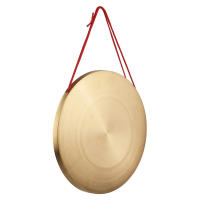 Gong De Mano 22/30cm En Latón Para Cifra De Ópera Con Martillo Redondo De Juguete Instrumento De Percusión - details 2