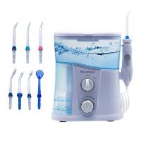 Irrigador Oral Eléctrico 1000ml Con Polvo Dental Agente De Limpieza Oral SPA Desinfección UV 7 Boquillas Para Cuidado Dental Adultos - details 0