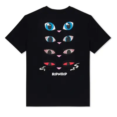 Camiseta RipNDip 4 Steps Tee Black RNDSUM24STEPSS - 1