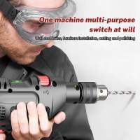 Taladro de impacto doméstico, taladro de mano sin cuerda, 13mm, 3000RPM, adecuado para la instalación de lámparas colgantes, televisores y muebles, taladrar en paredes, puertas y ventanas - details 1