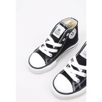 victoria TRIBU BOTIN LONA Deportivas Planas Niño Negro - details 1
