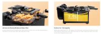 AIGOSTAR Freidora con Zona de Visualización.Capacidad total 6L, Asadesmontable（3600W, 3000ML*2) - details 2