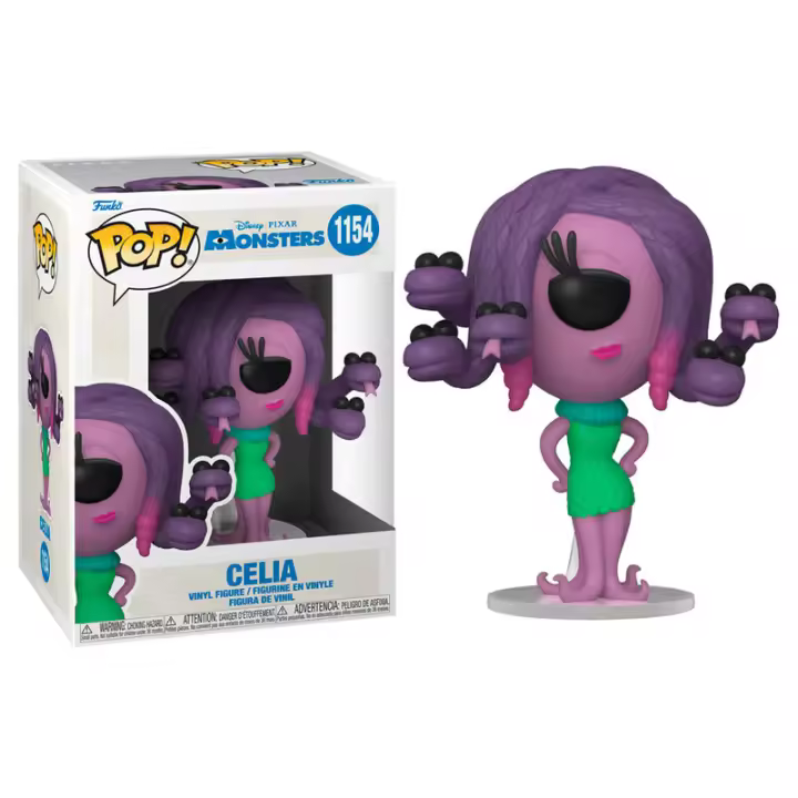 Figura Pop Monsters Inc 20Th Celia-Figura de Vinilo Coleccionable - Idea de Regalo- Mercancia Oficial - Juguetes para Niños y Adultos - Movies Fans - Muñeco para Coleccionistas y Exposición - 1
