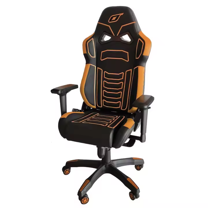 SILLA DE OFICINA OMP GS-X NEGRO/NARANJA FLUO - 1