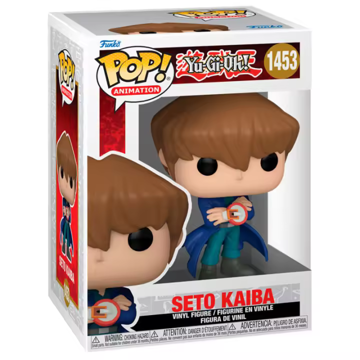 Figura Pop Yu-Gi-Oh! Seto Kaiba-Figura de Vinilo Coleccionable - Idea de Regalo- Mercancia Oficial - Juguetes para Niños y Adultos - Movies Fans - Muñeco para Coleccionistas y Exposición - 1