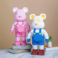 Juguete DIY Para Niños Muñeco De Carbono Mini Amoroso Con Luz Y Bloques De Construcción Micro Ladrillos Regalo De Navidad O Cumpleaños Unisex ABS Plástico Tamaño Pequeño Compatible Con Lego - details 3
