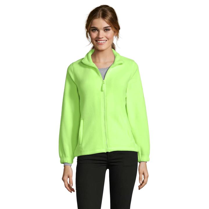 SOL'S NORTH - Chaqueta Térmica de Poliéster 100% para Mujer, Aislamiento de 300 g/m², Corte Ajustado, Cuello Forrado y Bolsillos con Cremallera