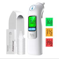 Termómetro Digital Oido Bebe Femometer, Termómetro para niños, adultos y bebés, con memoria de 30 lecturas y alerta de fiebre con 3 colores. Incluye fundas desechables para la sonda - details 8