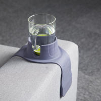 Bandeja de silicona para almacenamiento de sofá, soporte para reposabrazos, posavasos para bebidas, organizador para el hogar y la Oficina - details 5