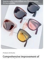 Gafas De Sol Plegables Para Actividades De Verano Protección UV Para Montañismo Conducción Y Viajes - details 1