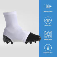 1 Par De Cubrezapatos Con Pitones De Espuma Suave Y Elástica Alta Antideslizante Color Sólido Accesorios Deportivos Para Fútbol - details 5