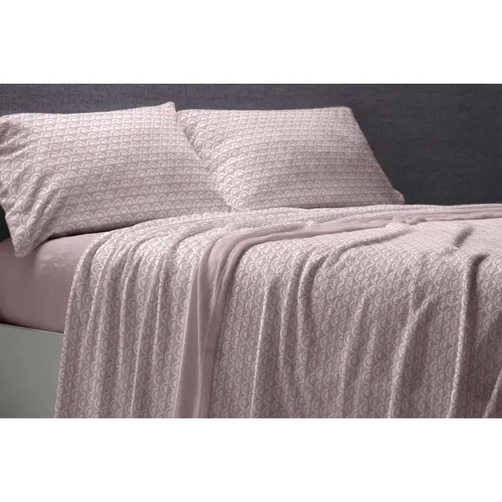 Juego de Sábanas Coralina BURRITO BLANCO. Extrasuave, Cálida, Máxima Calidad, No hace Bolas. Cama 105, 135 y 150. Granate. Invierno - 1