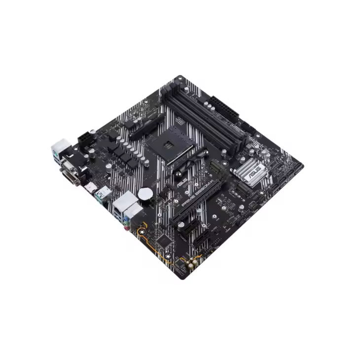 Asus - Placa base 90MB14V0-M0EAY0 para PC compatible con AMD Ryzen 3.ª generación socket AM4, 4 ranuras DDR4 hasta 128 GB, M.2 y SATA - 1