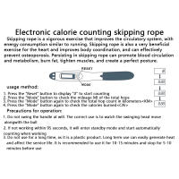 Set De Saltarote De Acero Con Contador Inalámbrico Equipo De Fitness Para Pérdida De Peso Y Ejercicio Cardiovascular - details 6