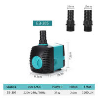 Bomba De Agua Submersible Ultra-Silenciosa Para Piscina Acuário Y Tanque De Peixes 3W 6W 10W 15W 25W 110V/240V Con Filtro - details 6