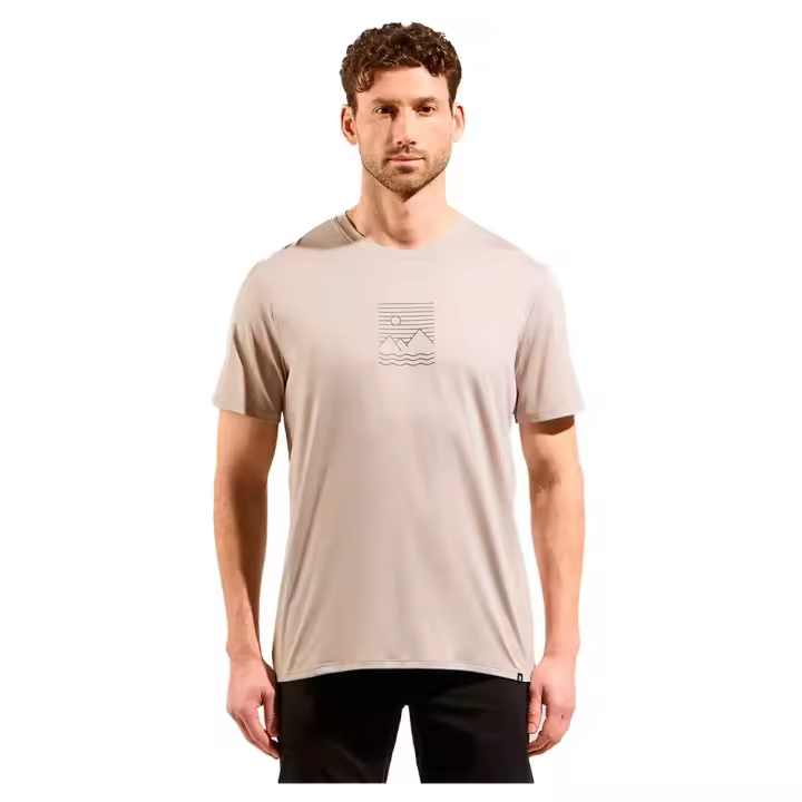 Odlo Camiseta De Manga Corta Ascent Sun Sea Mountains - 1