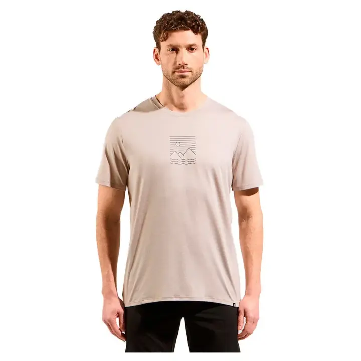 Odlo Camiseta De Manga Corta Ascent Sun Sea Mountains - 1