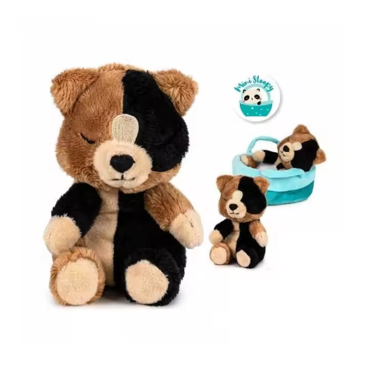PELUCHE FAMOSA SOFTIES MINI SLEEPY OSITO CON NANA - 1