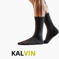 KALVIN - Pack12 Pares de Calcetines de Algodón Canalé para Deporte, Trabajo - Tallas 39/42 y 43/46 - details 0