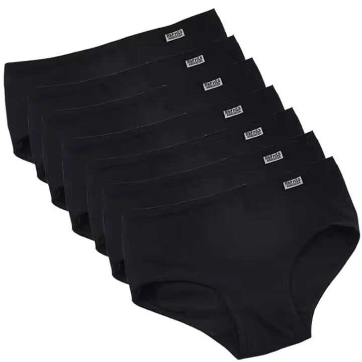 7Pcs/Lot Bragas De Algodón Para Mujer Tallas Grandes Ropa Interior Transpirable De Color Sólido Lencería Femenina M-4XL - 1