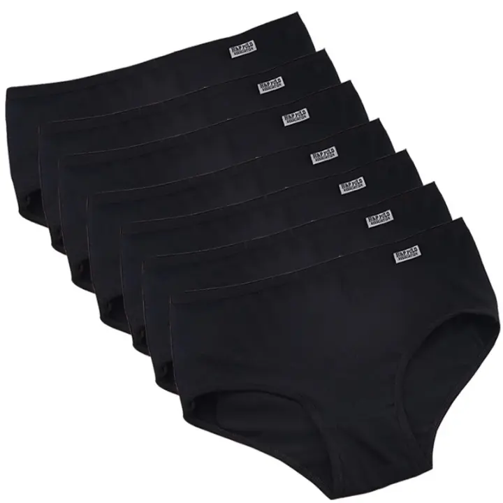 7Pcs/Lot Bragas De Algodón Para Mujer Tallas Grandes Ropa Interior Transpirable De Color Sólido Lencería Femenina M-4XL - 1