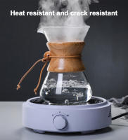 Hervidor De Café Con Filtro De Acero Inoxidable Y Vidrio De Borosilicato Alto Calidad Para Preparación Manual De Café Potencia 400ml - details 2