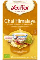 Té Chai Himalaya | Packs 2 |  Danza y relajación | 17 bolsitas de infusión | YogiTea - details 1