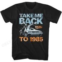 Camiseta Back to the Future Para Hombres Y Mujeres Estampado Gráfico Moda Hip Hop Ropa De Calle Manga Corta Talla Grande Unisex - details 3