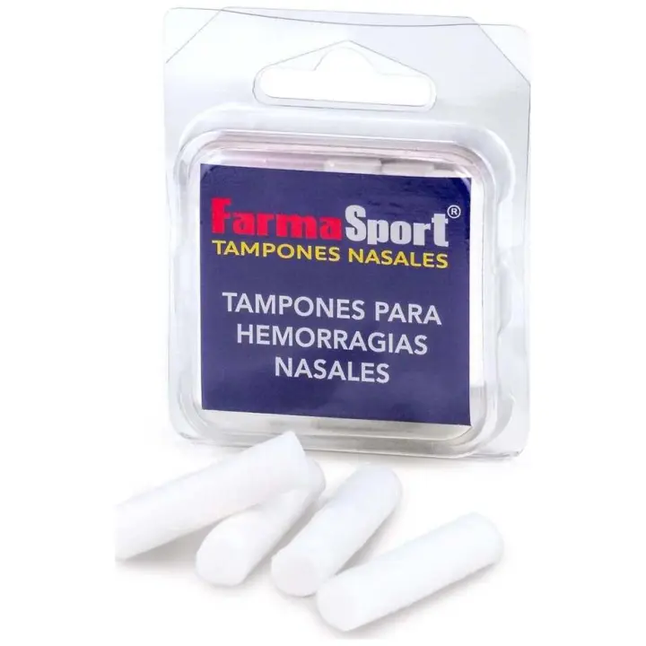Farmasport Tampones Nasales Para Hemorragias Nasales 10Uds - 1